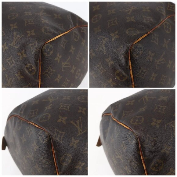 LOUIS VUITTON Monogram Speedy 35 Hand Bag M41524 LV Auth 147449 - Picture 14 of 16